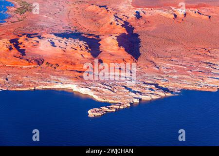 Il Lake Powell sul fiume Colorado Foto Stock