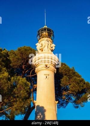 Faro del Gianicolo al Belvedere del Gianicolo (Roma/Italia) Foto Stock