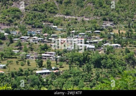 Balakot City KP Pakistan Fotografia Foto Stock