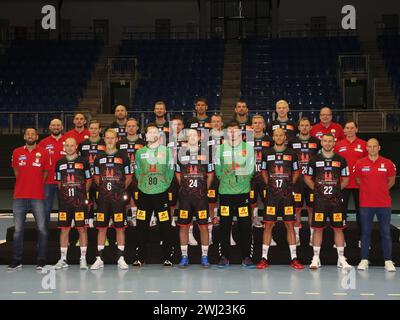 Foto della squadra SC Magdeburg HBL Liqui Moly Handball Bundesliga stagione 2023-24 Foto Stock