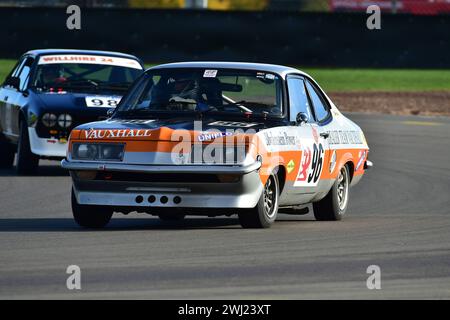 Gregor Marshall, Vauxhall Firenza, HRDC 'Gerry Marshall' Trophy Series, oltre 30 vetture in griglia per una gara di quarantacinque minuti a due piloti con pre Foto Stock