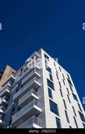 One Maidenhead, New All Electric Flats, Build to Rent, Get Living, Maidenhead, Berkshire, Inghilterra, Regno Unito, Gran Bretagna. Foto Stock