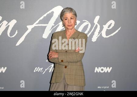 Ottavia piccolo beim Photocall zur Sky serie "un amore" im Cinema Barberini. ROM, 12.02.2024 Foto Stock