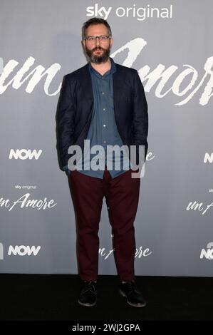 Francesco Lagi beim Photocall zur Sky serie "un amore" im Cinema Barberini. ROM, 12.02.2024 Foto Stock