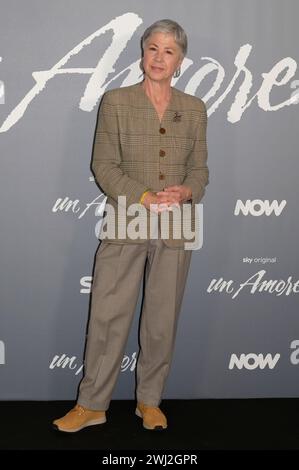 Ottavia piccolo beim Photocall zur Sky serie "un amore" im Cinema Barberini. ROM, 12.02.2024 Foto Stock