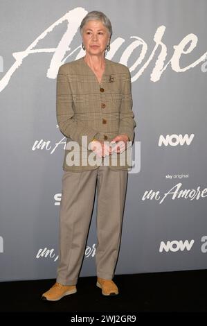 Ottavia piccolo beim Photocall zur Sky serie "un amore" im Cinema Barberini. ROM, 12.02.2024 Foto Stock