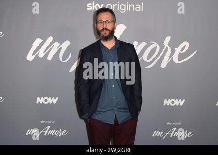 Francesco Lagi beim Photocall zur Sky serie "un amore" im Cinema Barberini. ROM, 12.02.2024 Foto Stock