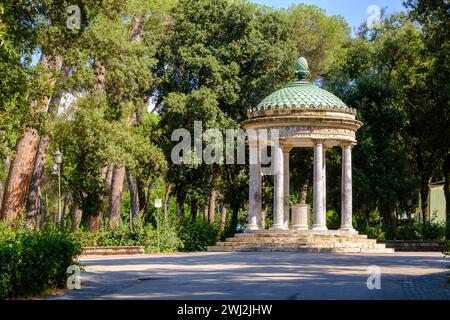 Tempio di Diana a Villa Borghese a Roma, Italia Foto Stock