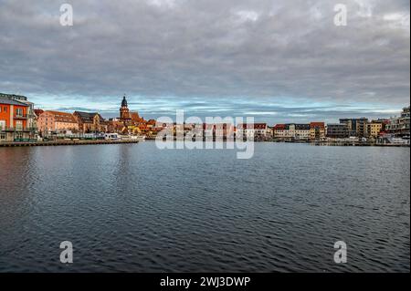 Harbor Mile di Waren Foto Stock