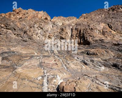 Il Moho a Wadi al Abyad, Oman Foto Stock