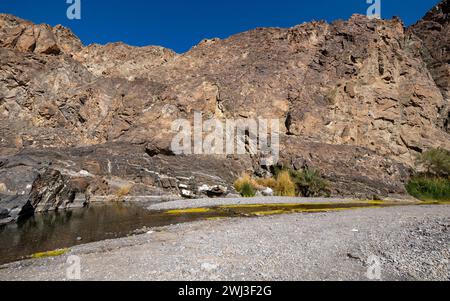 Il Moho a Wadi al Abyad, Oman Foto Stock