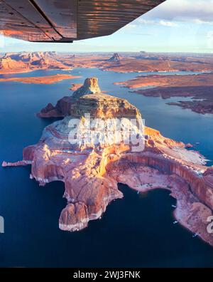 Lago Powell di origine artificiale Foto Stock