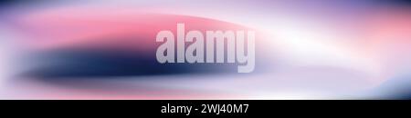 Sfondo elegante Y2K con gradiente fluido che passa dal rosa al viola. Sfocatura della luce astratta e gradazione del colore. Vettore piatto Illustrazione Vettoriale
