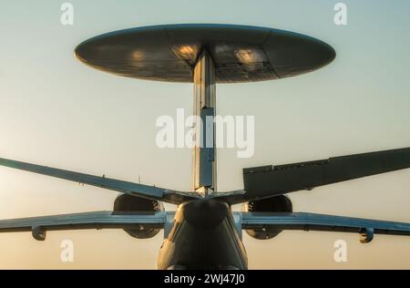 Aereo da ricognizione radar dell'esercito russo Foto Stock