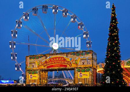 Cranger Christmas Magic, fiera natalizia nella regione della Ruhr, Herne, Germania, Europa Foto Stock