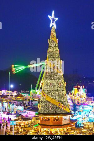 Cranger Christmas Magic, fiera natalizia nella regione della Ruhr, Herne, Germania, Europa Foto Stock