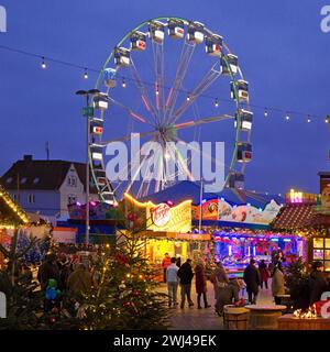 Cranger Christmas Magic, fiera natalizia nella regione della Ruhr, Herne, Germania, Europa Foto Stock