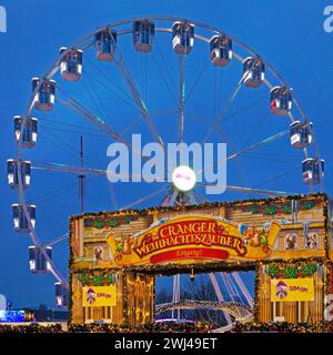 Cranger Christmas Magic, fiera natalizia nella regione della Ruhr, Herne, Germania, Europa Foto Stock