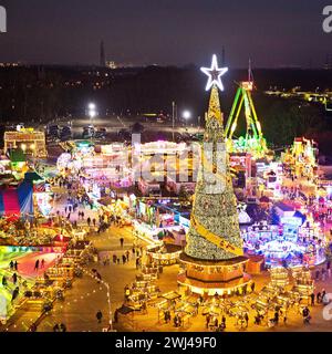 Cranger Christmas Magic, fiera natalizia nella regione della Ruhr, Herne, Germania, Europa Foto Stock