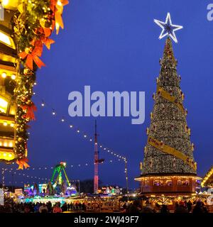 Cranger Christmas Magic, fiera natalizia nella regione della Ruhr, Herne, Germania, Europa Foto Stock