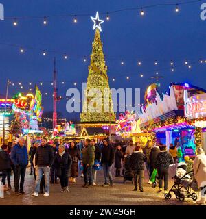 Cranger Christmas Magic, fiera natalizia nella regione della Ruhr, Herne, Germania, Europa Foto Stock