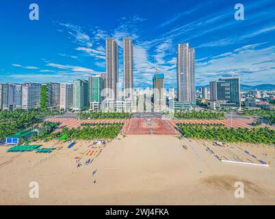 Da Nang bellissime scene e spiaggia Foto Stock