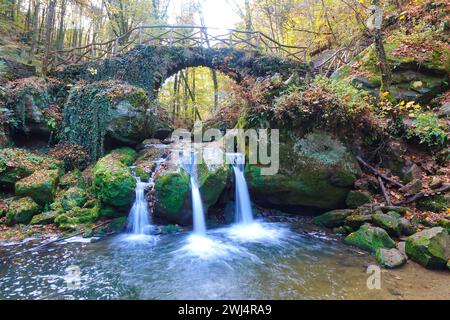 Tempio della sparatoria a Muellerthal, Lussemburgo Foto Stock