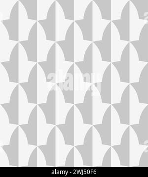 Schema astratto. Sfondo vettoriale uniforme. Motivo grigio e bianco. Illustrazione Vettoriale