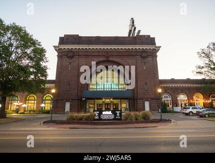 Chattanooga's Terminal Station o Chattanooga Choo Choo, Tennessee, Stati Uniti Foto Stock