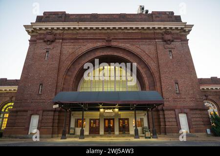 Chattanooga's Terminal Station o Chattanooga Choo Choo, Tennessee, Stati Uniti Foto Stock