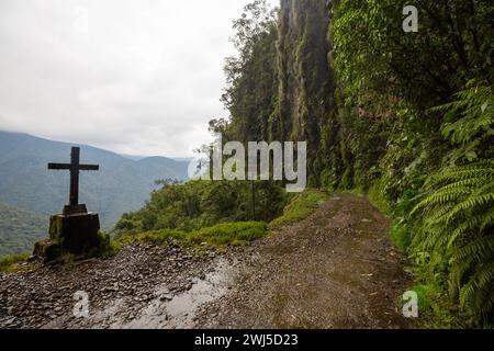 Strada della morte Foto Stock