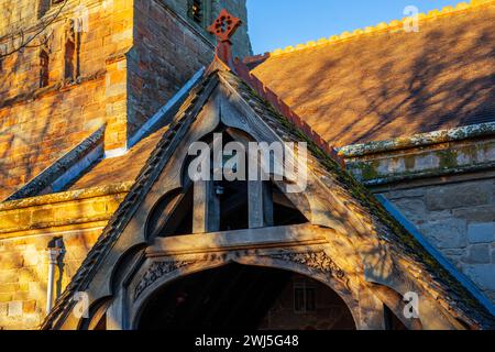 Chiesa beoley Worcestershire Inghilterra Regno Unito Foto Stock