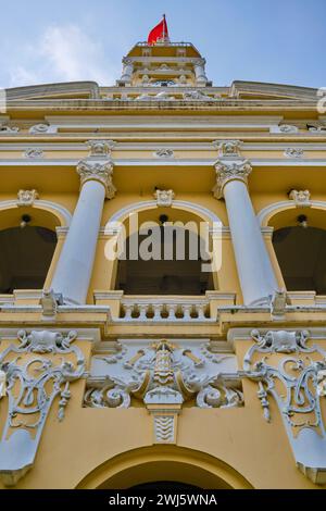 Gennaio 2024, Comitato del popolo della città di ho chi Minh (Municipio di ho chi Minh) Foto Stock