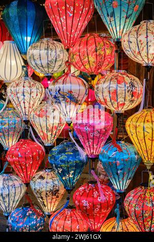 2024 gennaio, Hoi An lanterne di notte Foto Stock