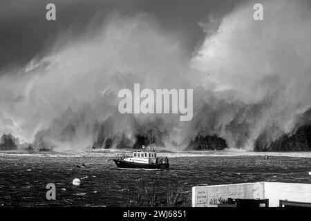 Crashing Wave Foto Stock