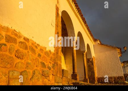 Architettura coloniale in Perù Foto Stock