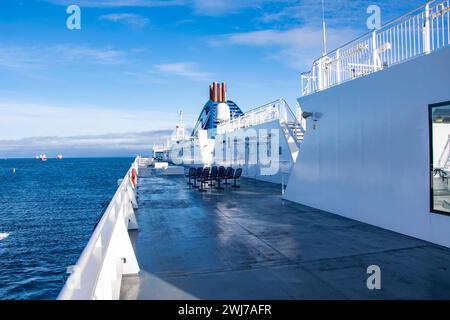 Traghetto Coastal Celebration BC presso Duke Point a Nanaimo, British Columbia, Canada Foto Stock