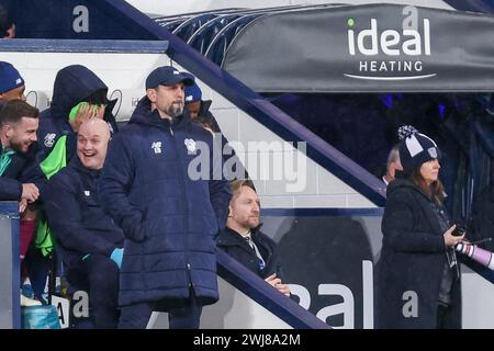 West Bromwich, Regno Unito. 13 febbraio 2024. Erol Bulut di Cardiff durante l'EFL Sky Bet Championship match tra West Bromwich Albion e Cardiff City agli Hawthorns di West Bromwich, Inghilterra, il 13 febbraio 2024. Foto di Stuart Leggett. Solo per uso editoriale, licenza richiesta per uso commerciale. Non utilizzare in scommesse, giochi o pubblicazioni di singoli club/campionato/giocatori. Crediti: UK Sports Pics Ltd/Alamy Live News Foto Stock