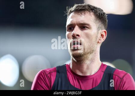 West Bromwich, Regno Unito. 13 febbraio 2024. Aaron Ramsey di Cardiff durante l'EFL Sky Bet Championship match tra West Bromwich Albion e Cardiff City agli Hawthorns di West Bromwich, Inghilterra, il 13 febbraio 2024. Foto di Stuart Leggett. Solo per uso editoriale, licenza richiesta per uso commerciale. Non utilizzare in scommesse, giochi o pubblicazioni di singoli club/campionato/giocatori. Crediti: UK Sports Pics Ltd/Alamy Live News Foto Stock