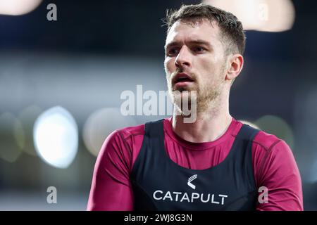 West Bromwich, Regno Unito. 13 febbraio 2024. Aaron Ramsey di Cardiff durante l'EFL Sky Bet Championship match tra West Bromwich Albion e Cardiff City agli Hawthorns di West Bromwich, Inghilterra, il 13 febbraio 2024. Foto di Stuart Leggett. Solo per uso editoriale, licenza richiesta per uso commerciale. Non utilizzare in scommesse, giochi o pubblicazioni di singoli club/campionato/giocatori. Crediti: UK Sports Pics Ltd/Alamy Live News Foto Stock