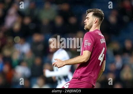 West Bromwich, Regno Unito. 13 febbraio 2024. Goutas di Dimitri di Cardiff durante l'EFL Sky Bet Championship match tra West Bromwich Albion e Cardiff City all'Hawthorns di West Bromwich, Inghilterra, il 13 febbraio 2024. Foto di Stuart Leggett. Solo per uso editoriale, licenza richiesta per uso commerciale. Non utilizzare in scommesse, giochi o pubblicazioni di singoli club/campionato/giocatori. Crediti: UK Sports Pics Ltd/Alamy Live News Foto Stock