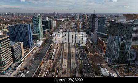 Quartiere Zuid di Amsterdam, Paesi Bassi Foto Stock