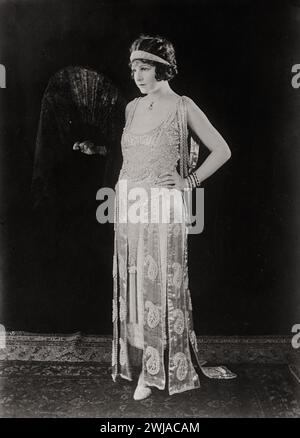 Famosa attrice e produttrice cinematografica americana dell'era del muto, norma Marie Talmadge (1894-1957) Foto Stock