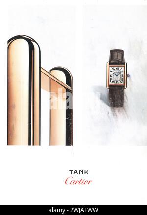 2023 Cartier Tank ad Foto Stock