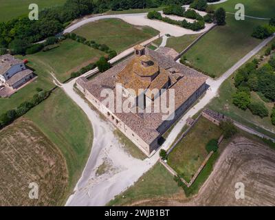 Urbania (Italia, Marche, provincia di Pesaro), il Barco Ducale Foto Stock