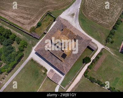 Urbania (Italia, Marche, provincia di Pesaro), il Barco Ducale Foto Stock