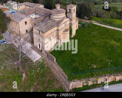 Urbino (Italia, Marche, provincia di Pesaro), San Bernardino, mausoleo dei Duchi di Urbino Foto Stock