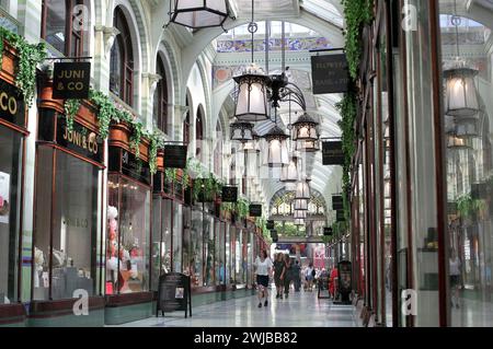Il Royal Arcade, Norwich. Foto Stock