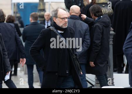 Parigi, Francia, mercoledì 14 febbraio 2024, Denis Podalydes (attore), Credit Francois Loock / Alamy Live News Foto Stock