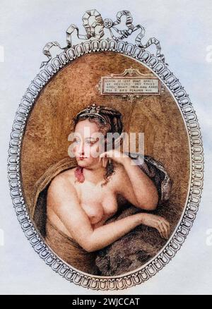 Diane de Poitiers, 1499-1566. Französische Mätresse von König Heinrich II Von Frankreich, Historisch, digital restaurierte Reproduktion von einer VOR Foto Stock